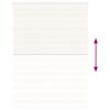vidaXL Sebragardin marmor beige stoff bredde 155,9 cm polyester