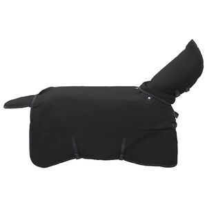 vidaXL Hestepledd Full Svart 75 cm Polyester