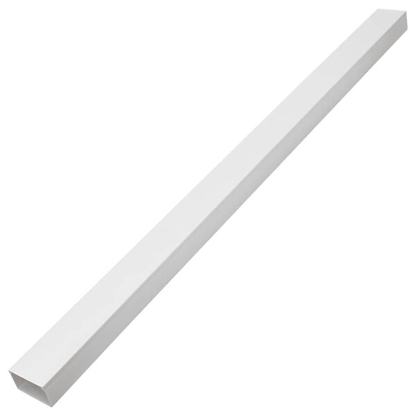 vidaXL Kabelkanaler selvklebende 100x60 mm 10 m PVC