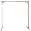 vidaXL Bryllupsbue Lys Brun 225 x 95 x 226 cm Massiv furu