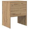 vidaXL Skrivebord Artisan Eik 60 x 50 x 76 cm