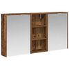 vidaXL Baderomsskapsett 3 stk. 116 x 16 x 62,5 cm Konstruert tre