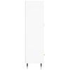 vidaXL Highboard hvit 69,5x31x115 cm konstruert tre