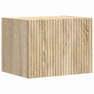 vidaXL TV Veggskap Veggmontert Sonoma 39 x 31 x 29,5 cm Konstruert tre