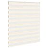 vidaXL Sebragardin marmor beige stoff bredde 115,9 cm polyester