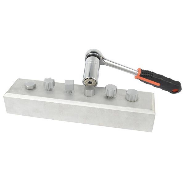 Brüder Mannesmann Universell kontakt 7-19 mm med skralle