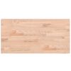 vidaXL Benkeplate til bad 80x40x2,5 cm heltre b&oslash;ketre