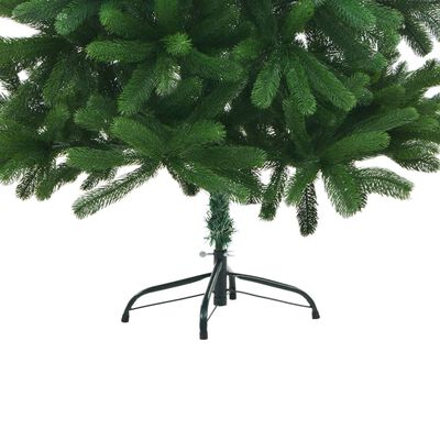 vidaXL Kunstig juletre livaktige nåler 180 cm grønn