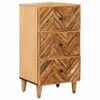 vidaXL Oppbevaringsskap Brun 40 x 33,5 x 75 cm Massiv mango tre
