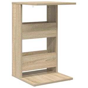 vidaXL Sidetabell Sonoma eik 40 x 35 x 60,5 cm Konstruert tre