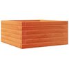 vidaXL Hageplantekasse voksbrun 50x50x23 cm heltre furu