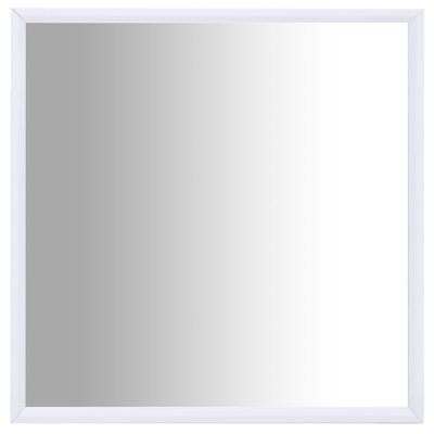 vidaXL Speil hvit 40x40 cm