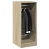 vidaXL Garderobe sonoma eik 48x41x102 cm konstruert tre