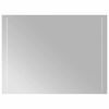 vidaXL Baderomsspeil med LED 80x60 cm