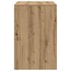 vidaXL Skrivebord Artisan Eik 100 x 50 x 76 cm