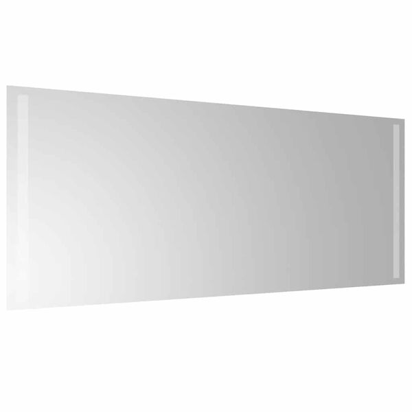 vidaXL Baderomsspeil med LED 100x40 cm