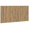 vidaXL Sengegavl artisan eik 160x1,5x80 cm konstruert tre