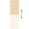vidaXL Rullegardin lystette 80x210 cm stoff bredde 75,7 cm polyester