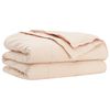 vidaXL Dyne 220 x 240 cm Hele sesonger Kapok Fiber Beige