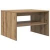 vidaXL Kaffebord Artisan Eik 60 x 50 x 40 cm Konstruert tre