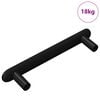 vidaXL Kabinett h&aring;ndtak 474 stk. Svart 121 x 16.6 x 28.3 mm Jern