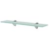 vidaXL Flytende hyller 2 stk glass 50x10 cm 8 mm