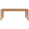 vidaXL Hagebord 90,5x55,5x30,5 cm heltre teak