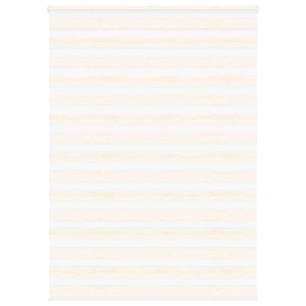vidaXL Sebragardin marmor beige stoff bredde 150,9 cm polyester
