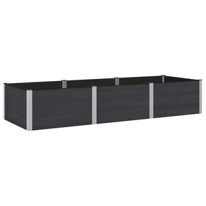 vidaXL H&oslash;ybed Svart 300 x 100 x 54 cm