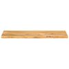 vidaXL Bordplate 120x40x3,8 cm naturlig kant heltre mango