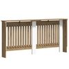 vidaXL Radiator Deksel Artisan Eik 172 x 19 x 81,5 cm Konstruert tre