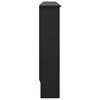 vidaXL Radiatordeksel svart 172x19x81,5 cm MDF