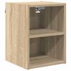 vidaXL Hengende skap Sonoma eik 30 x 29,5 x 40 cm Konstruert tre