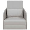 vidaXL Sofa seng Sky Grey 65 x 80 x 83 cm Fløyel