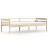 vidaXL Sengeramme heltre furu 90x200 cm