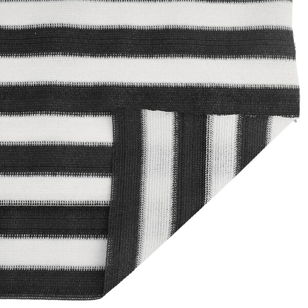 vidaXL Skjermnett antrasitt og hvit 3,6x10 m HDPE 75 g/m²