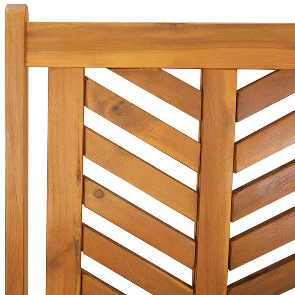 vidaXL Hage Bistro Sett 3 pcs Brun heltre akasie