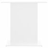 vidaXL Akvariestativ hvit 75x36x72,5 cm konstruert tre