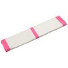 vidaXL Oppbl&aring;sbar gymnastikkmatte med pumpe 200x200x20 cm PVC rosa