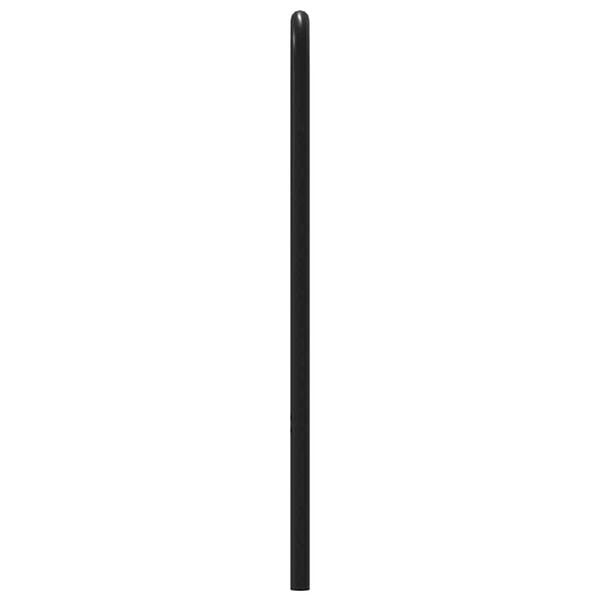 vidaXL Utskiftbar sengegavl brun eik 140 cm st&aring;l og konstruert tre