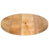 vidaXL Bordplate 120x50x3,8 cm oval heltre mango