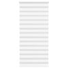 vidaXL Sebragardin hvit 110x200 cm stoff bredde 105,9 cm polyester