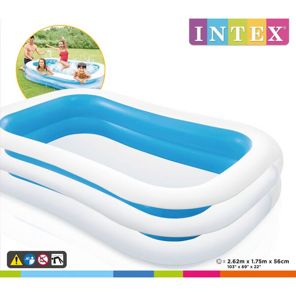 Intex Swim Center Familiebasseng 262x175x56 cm