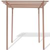 vidaXL WPC Pergola 200x200x195 cm brun