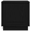 vidaXL Nattbordskap 2 pcs Svart 44 x 34,5 x 45 cm Konstruert tre