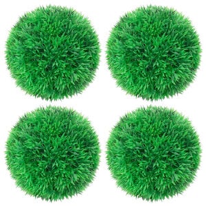 vidaXL Kunstige buksbomballer 4 stk 12 cm