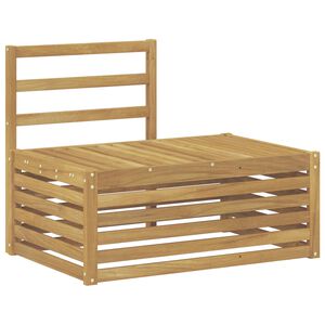 vidaXL Utend&oslash;rs sofa-sett Hvit 91 x 63 x 73 cm Solid akasietre