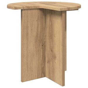 vidaXL Sidetabell Artisan eik &Oslash; 39 x 38 cm Konstruert tre