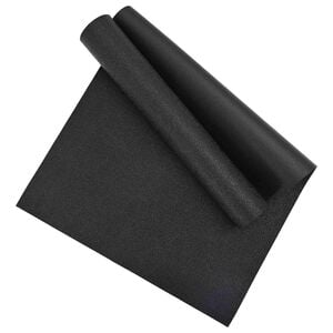 vidaXL Sportsbeskyttelsesmatte Svart 120 x 60 x 0,6 cm