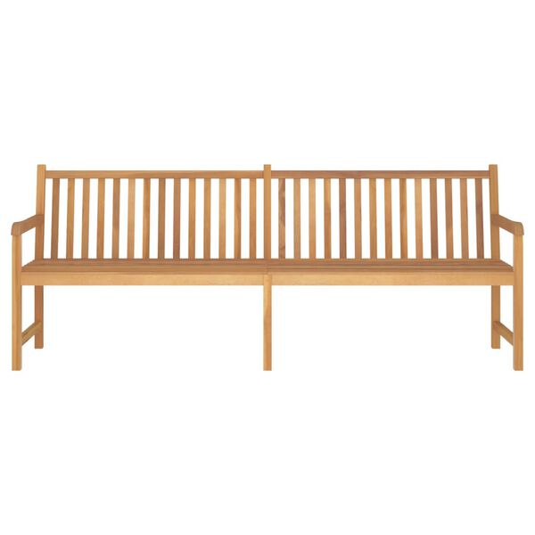 vidaXL Hagebenk 228 cm heltre teak